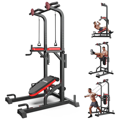 Pooboo Multifunction Power Tower with Bench