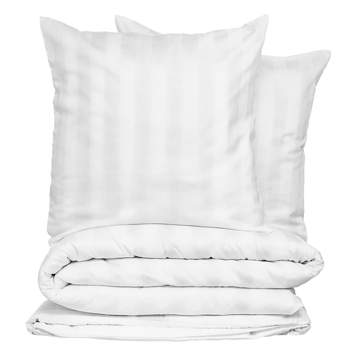 Atmosphera White Striped Bedding Set 240 x 220 cm