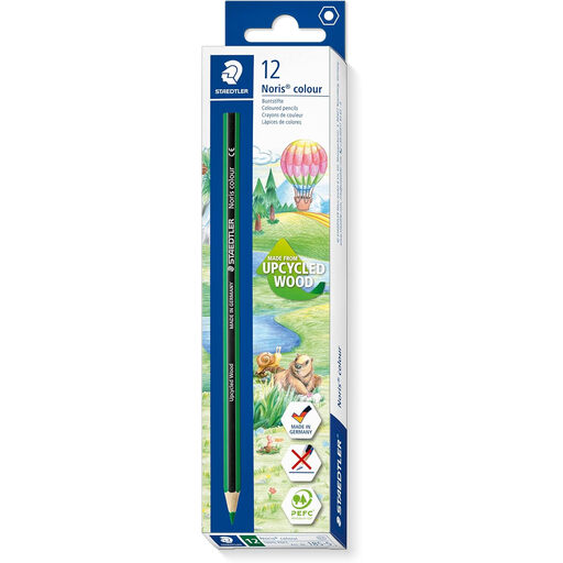 STAEDTLER Noris Club Pencils Green Pk12