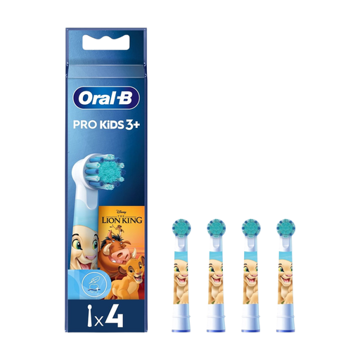 Oral-B Pro Kids toothbrush heads featuring The Lion King