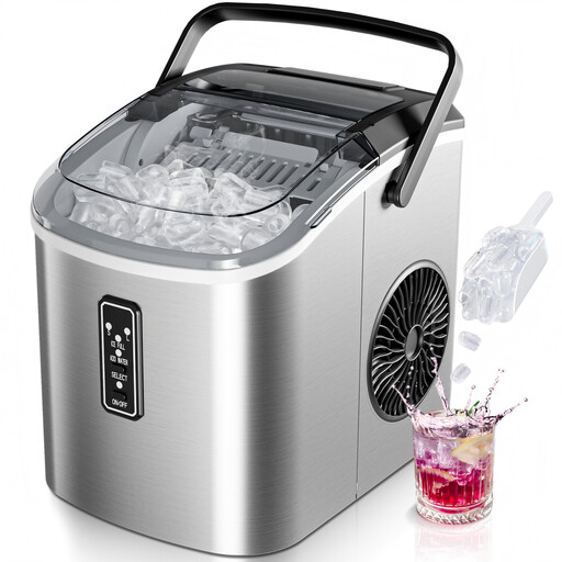 EUHOMY Compact Ice Maker Machine