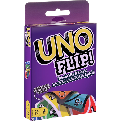 MATTEL Uno Flip Side Card Game