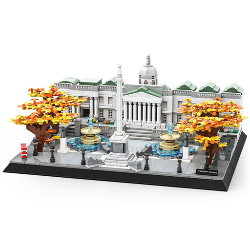 WANGE Trafalgar Square, London, England 1245 Pcs Building Blocks Set