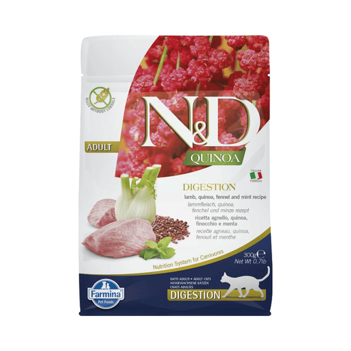 Farmina N&D Quinoa Cat Digestion Lamb 300 gr.