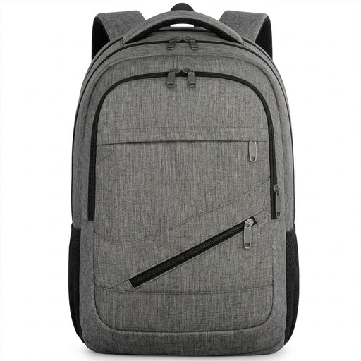 17-Zoll Laptop Rucksack in Grau