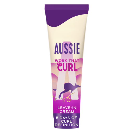 AUSSIE Work That Curl Leave-In Cream for Definition & Moisture - 160ml