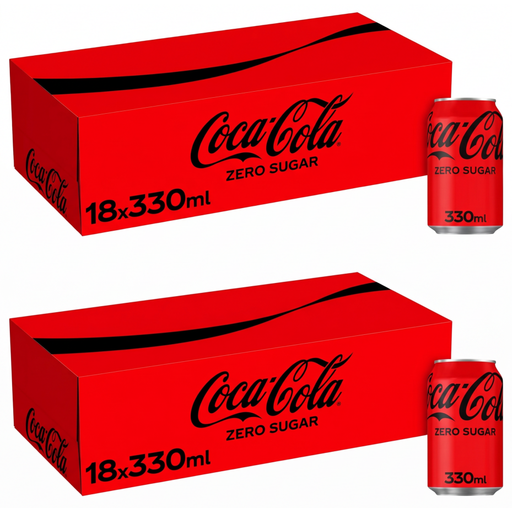 Coca-Cola Zero Sugar 2 x 18 x 330ml
