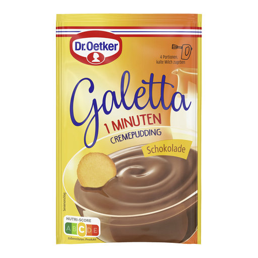 Dr. Oetker Galetta Chocolate Cream Pudding 99g