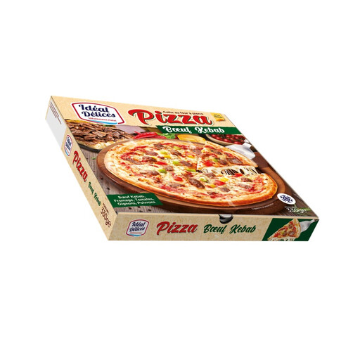 Pizza Halal Kebab B?uf IDEAL DELICES