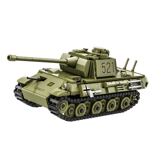 WANGE Black Panther Tank 638 Pcs Building Blocks Set for Hobby Builders