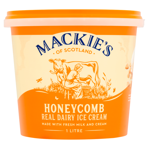 Mackies Honeycomb Harvest Ice Cream 1 litre