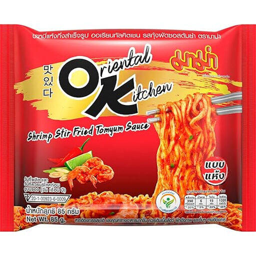 MAMA OK Instant Noodles Shrimp Tom Yum 85g