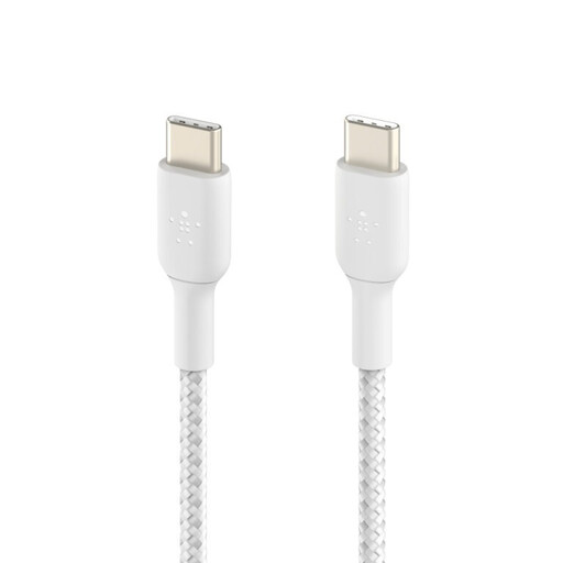 C?ble tressé USB-C vers USB-C Belkin BoostCharge - 2 m