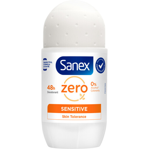 Sanex Roll-on Deo - Zero% Sensitive Skin 50ml