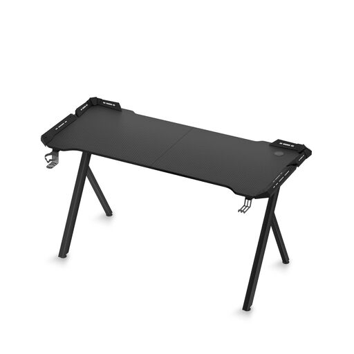 140 cm gaming desk with RGB LED lighting