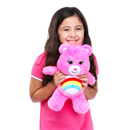 Care Bears 14in Medium Plush Cheer Bear - Pink