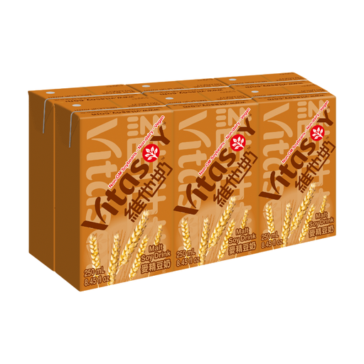 Vitasoy Malted Soy Milk 250ml*6