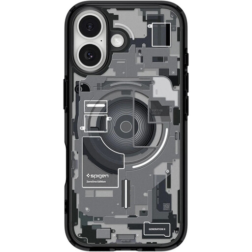 Spigen Ultra Hybrid MagSafe Case for iPhone 17 Zero One in Black