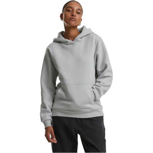 Urban Classics Ladies Fluffy Hoody Sweat & Fleece - Hoodies lightasphalt S