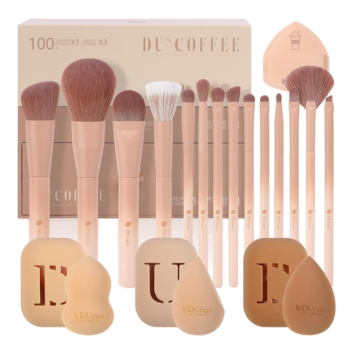 DUcare The Coffee Series Luxury Makeup Brushes