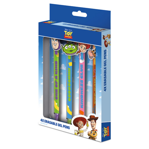 Toy Story 4-Pack Erasable Gel Pens