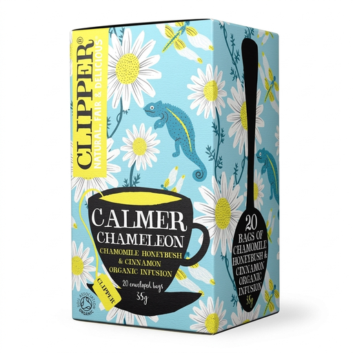 Calmer Chameleon Organic Chamomile Tea - 20 pieces