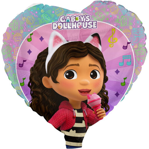 Party Factory Gabby's Dollhouse 45 cm heart foil balloon