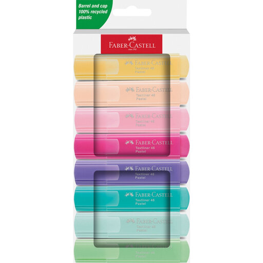Faber-Castell Pastel Marker Set - 8 pieces