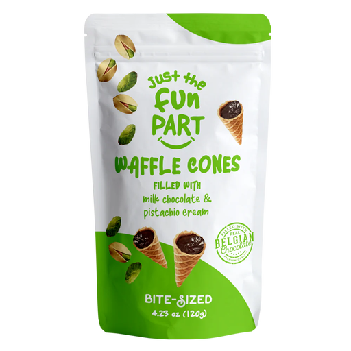 JUST THE FUN PART Milk Chocolate and Pistachio Cream 120g
