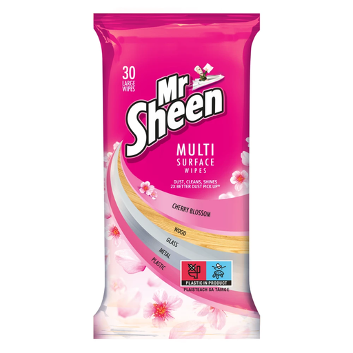 Mr Sheen Wipes Magnolia & Cherry