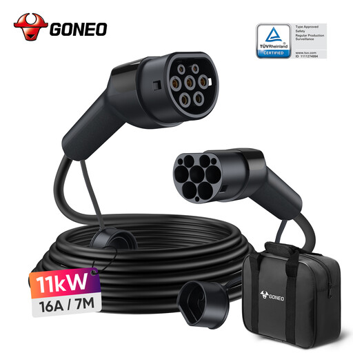 GONEO Type 2 Ladekabel 11kW 7m