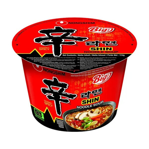 NongShim Shin Big Bowl Noodle 114g