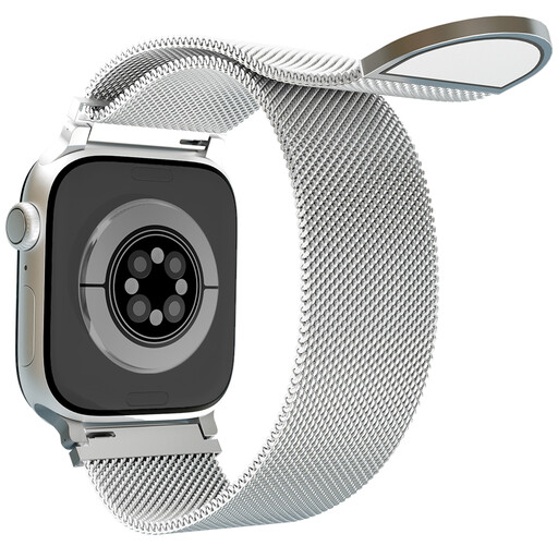APPLE Milanese Band for Apple Watch, 42/44 mm - Silver
