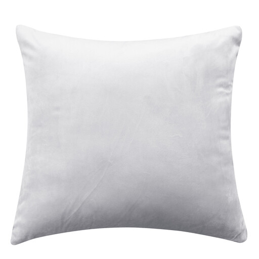 Deconovo Dutch Velvet cushion cover light grey color 50*50cm 1pc