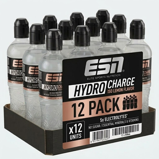 ESN Hydro Charge Iso Drink Zitrone 12x0.5L