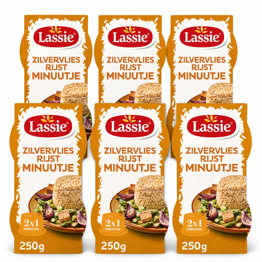 Lassie Brown Rice Minute - 6 x 2 x 125 g