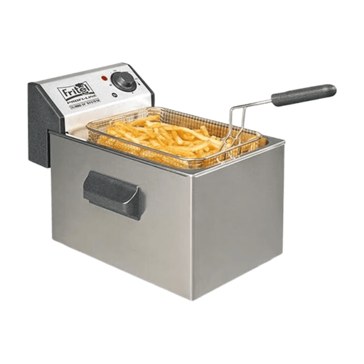 Fritel Deep Fryer Profi 3505 - Professional Deep Fryer / Fryer - 5L - 3200W - Anti-Dust Lid - Oil + Solid Fat