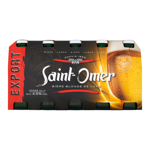 Saint-Omer Export Lager 10 X 25cl