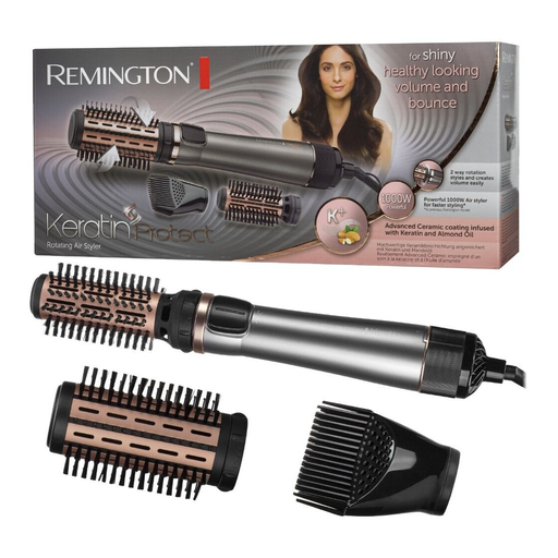 Remington Keratin Protect AS8810 Electric Hairbrush Grey