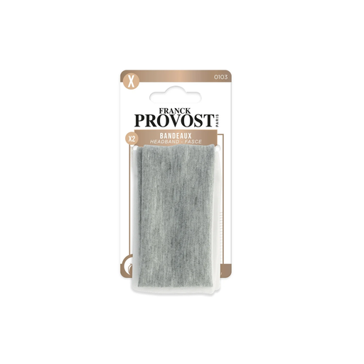 Franck Provost Paris Grey Hair Headbands – Pack of 2 Pieces