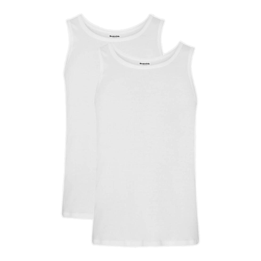 Rester?ds ORIGINALribtank2-pack GOTS Weiss