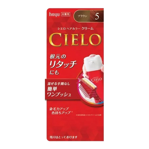 Hoyu Cielo Hair Color Cream EX 5 Brown 1 Unit