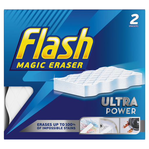 Flash Ultra Power Magic Eraser Sponge Scourer