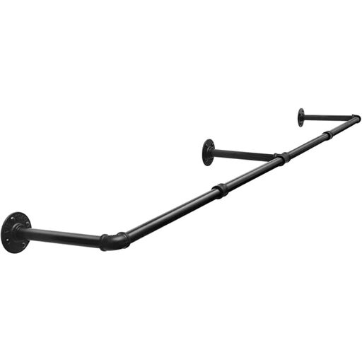 eSituro Wand-Kleiderstange 180cm