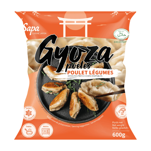 SAPA Gyoza Chicken & Vegetables Poeles HI 600g