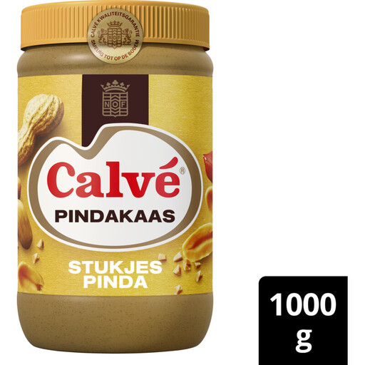 Calvé Pindakaas Met Stukjes Noot - 1000 g