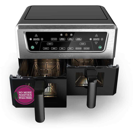 Cuisinart AFD10XSSE Dual Basket Air Fryer