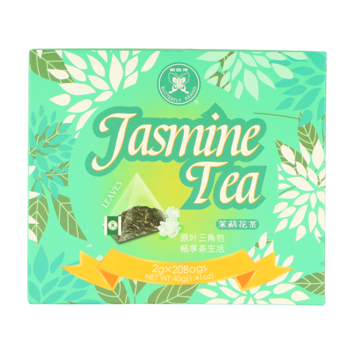 蝴蝶牌茉莉花茶三角茶包
