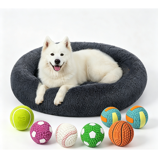 Panier pour cage pour chien JOYFURNOS en peluche douce et apaisante, 120 x 20 cm
