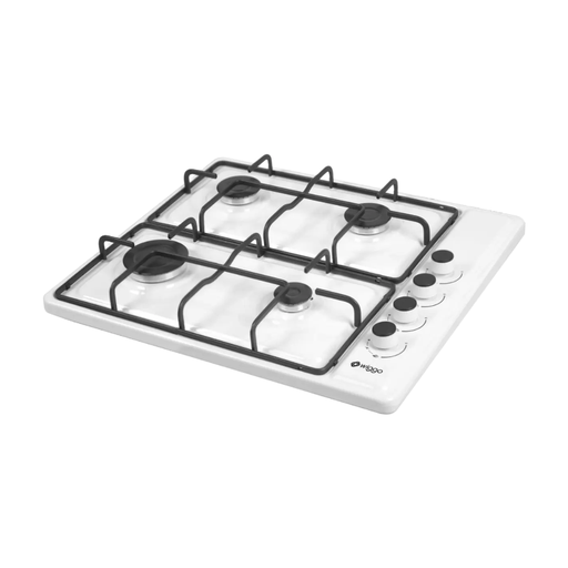 Wiggo 60cm Gas Hob Freestanding White